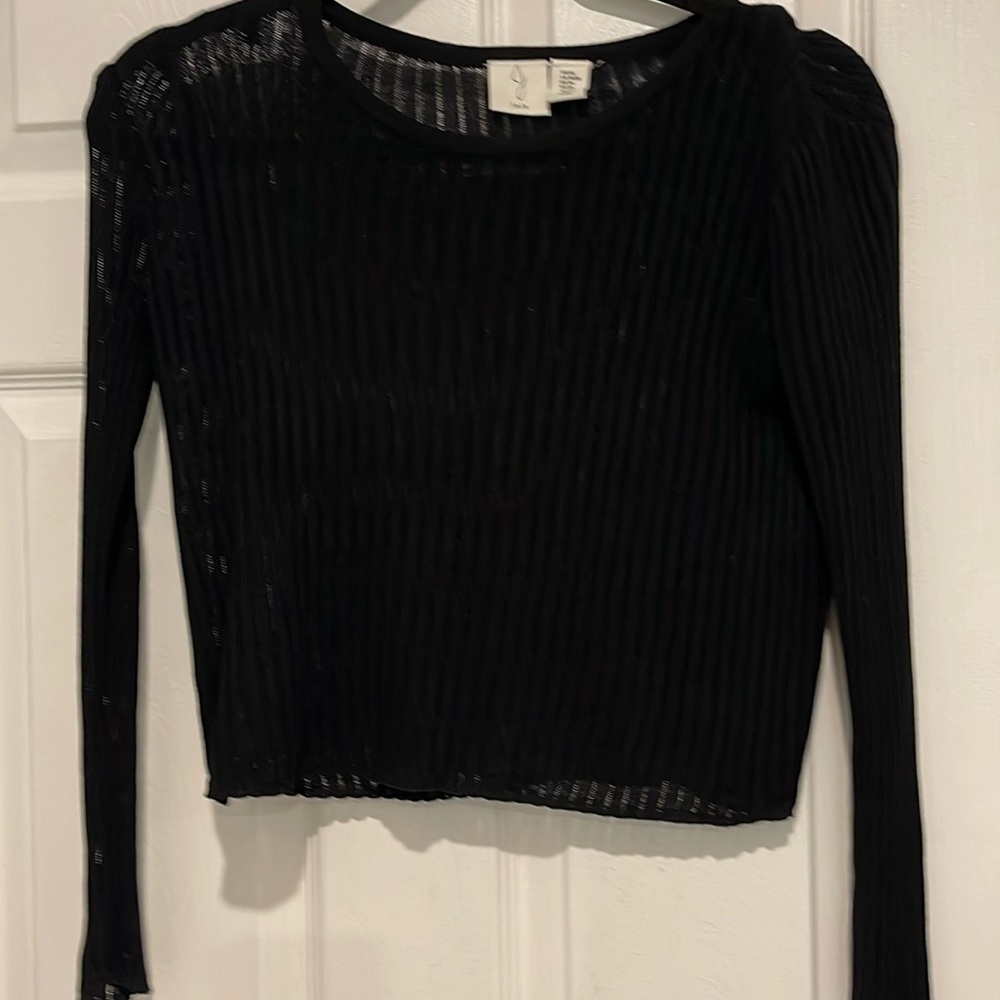 Worn once so cute with a cami under it